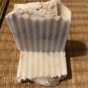 Artisan crafted Patchouli & Oats body soap